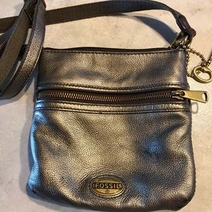 Fossil crossbody leather bag
